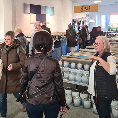 Indoor-Stoffmarkt
